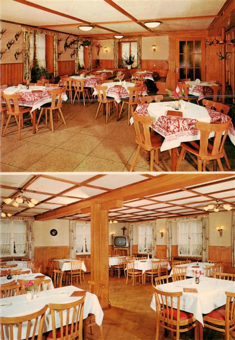 Lautenbach Renchtal Gasthof Pension zum Schwanen Gastraeume