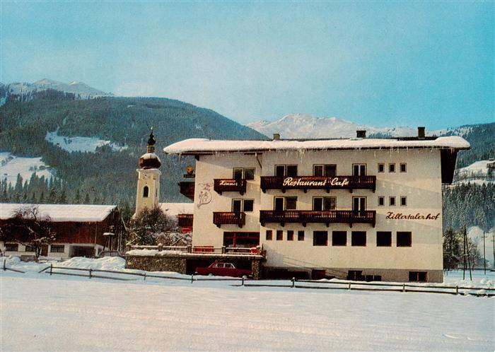 Zillertal Tirol AT Hotel Restaurant Zillertalerhof im Wint