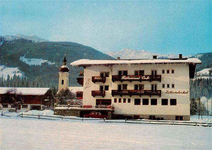 Zillertal Tirol AT Hotel Restaurant Zillertalerhof im Wint