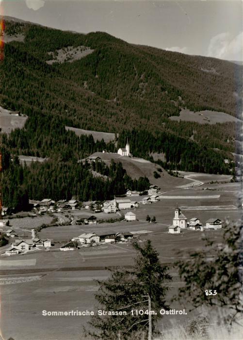 Strassen Tirol Panorama Sommerfrische