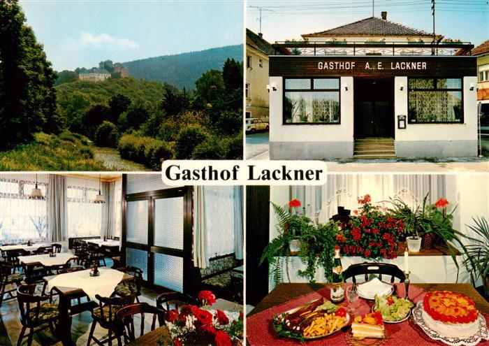 Lockenhaus Gasthof Lackner Gastraeume