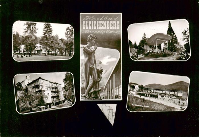 Bad Gleichenberg Steiermark AT Heilbad Kurhaus Skultur Musikpavillon