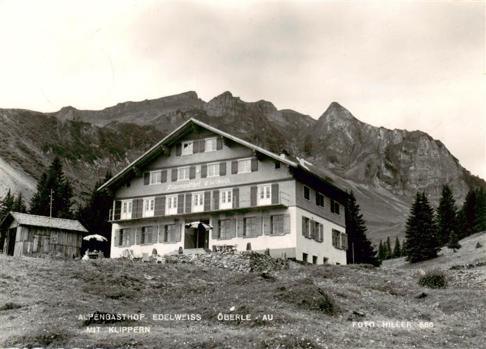 Au Bregenzerwald Alpengasthof Edelweiss mit Klippern