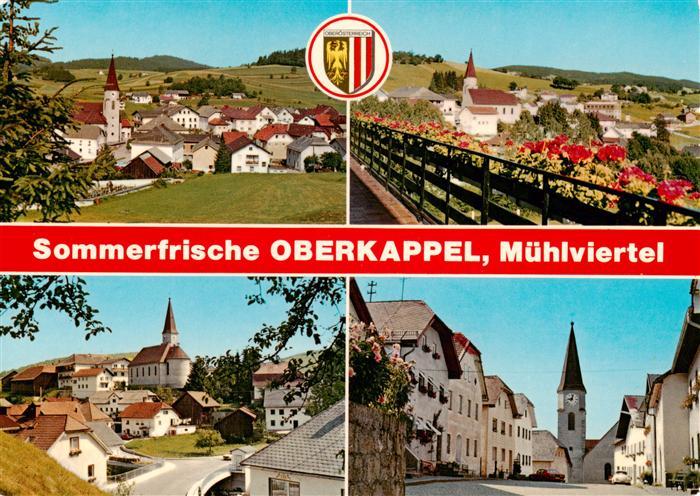 Oberkappel Ortsansichten mit Kirche Erholungs- und Grenzort im Muehlviertel Somm