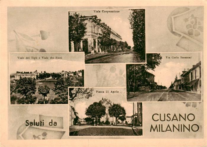 Cusano Milanino Milano Mailand IT Viale Cooperazione Viale dei Tigli e Viale dei