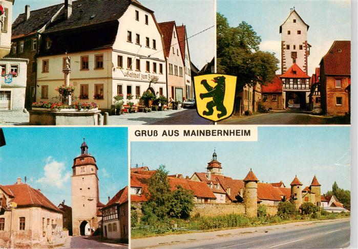 Mainbernheim Gasthof Stadttore Schloss
