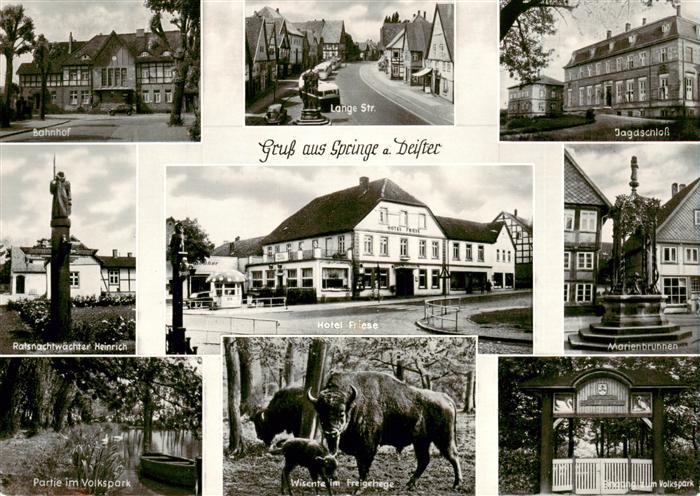 Springe Deister Bahnhof Ratsnachtwaechter Heinrich Volkspark Lange Str Hotel Fri