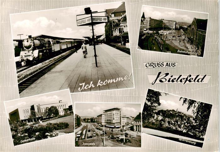BIELEFELD  CITY Bahnhof Platz Oetkerhalle Jahnplatz Sparrenburg