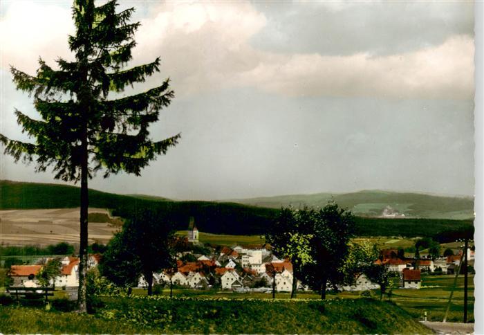 Moosbach  Oberpfalz Panorama Blick vom Zeller