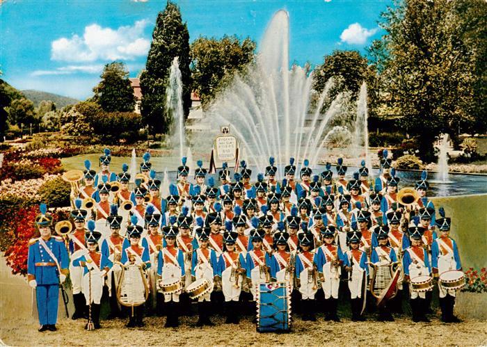 Bad Kissingen Jugendmusikkorps Traditionsuniform Fraenkische Grenadiere um 1812