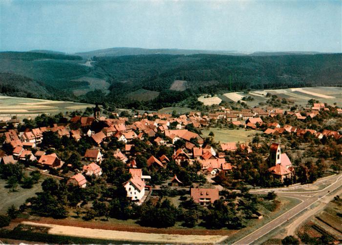 Struempfelbrunn Waldbrunn Fliegeraufnahme