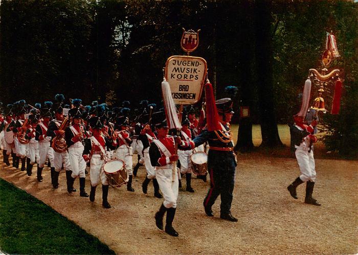 Bad Kissingen Jugendmusikkorps in Traditionsuniform