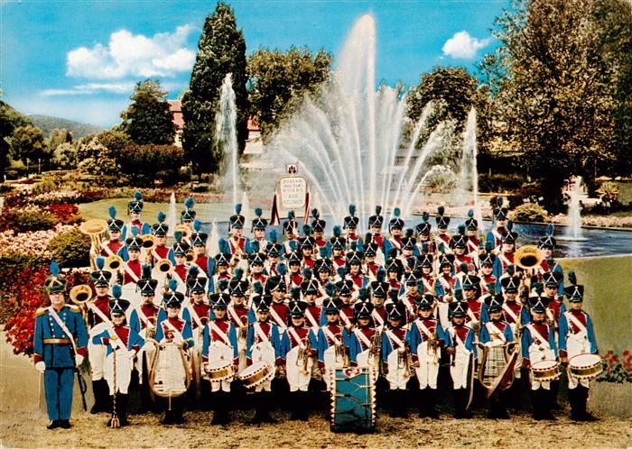 Bad Kissingen Jugendmusikkorps in Traditionsuniform Fraenkischer Grenadiere um 1