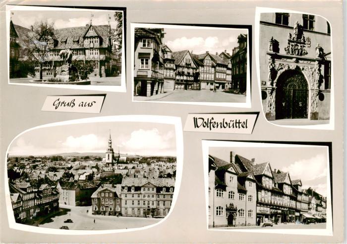 Wolfenbuettel Motive Altstadt Stadtpanorama