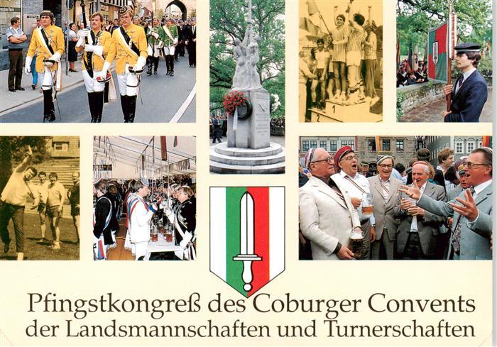 Coburg Bayern Pfingstkongress des Coburger Convents der Landsmannschaften und T