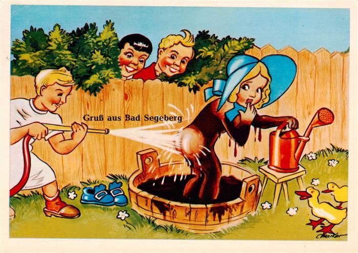 Bad Segeberg Kuranwendung Karikaturen