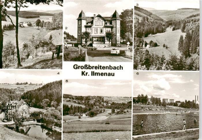 Grossbreitenbach Thueringen Grundsbachtal Schulungsheim Hohe Tanne Griebelsmuehl