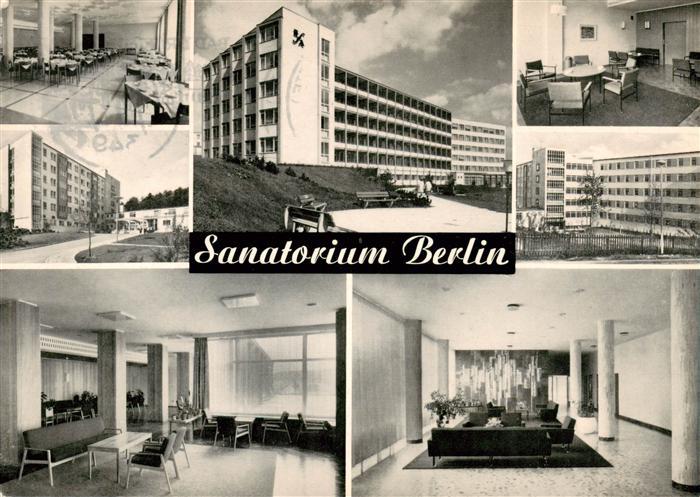 Bad Driburg Sanatorium Berlin BfA Teilansichten