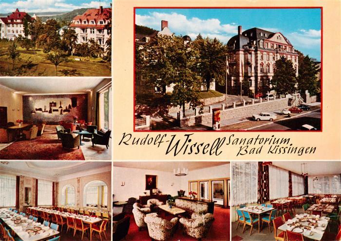 Bad Kissingen Rudolf Wissell Sanatorium Gastraeume
