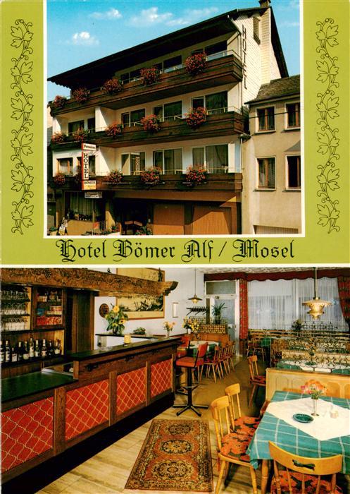 Alf Bullay Mosel Hotel Boemer Gastraum