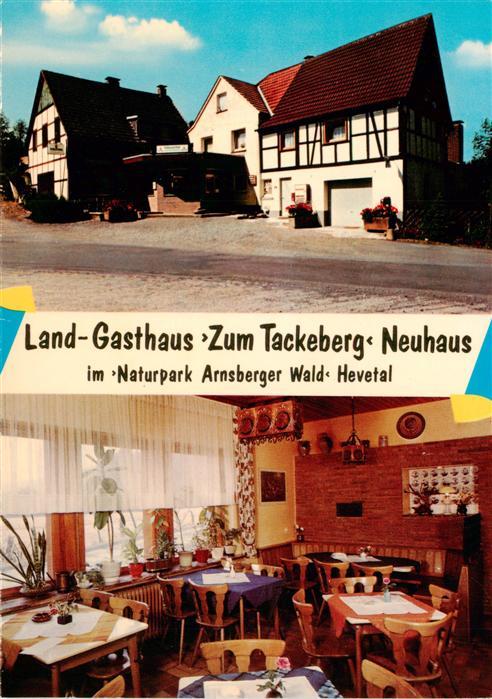 Stockum Moehnesee Land Gasthaus Zum Tackeberg Neuhaus Gastraum