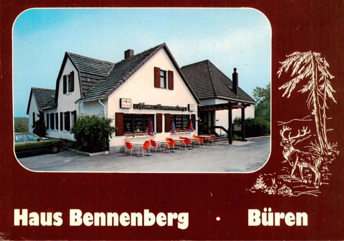 Bueren Westfalen Restaurant Cafe Haus Bennenberg