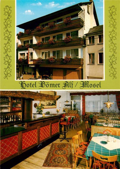 Alf Bullay Mosel Hotel Boemer Gastraum