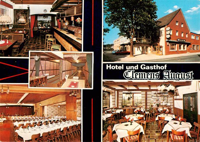 Davensberg Ascheberg Hotel Gasthof Clemens August Restaurant Festsaal Kegelbahn