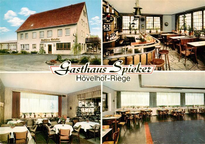 Riege Hoevelhof Hotel Restaurant Gasthaus Spieker