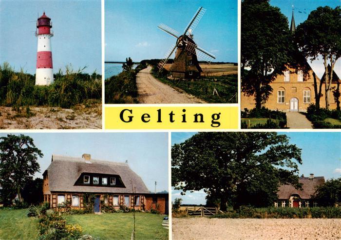 Gelting Schleswig Holstein Leuchtturm Falshoeft Muehle Charlotte