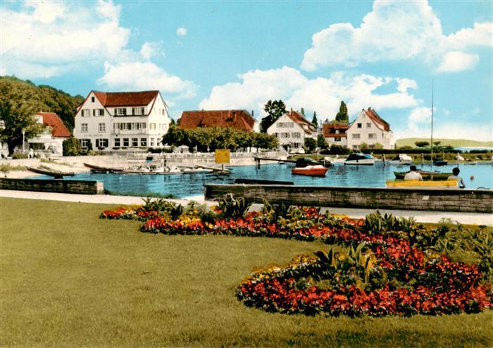 Unteruhldingen-Muehlhofen Bodensee Uferpromenade am See