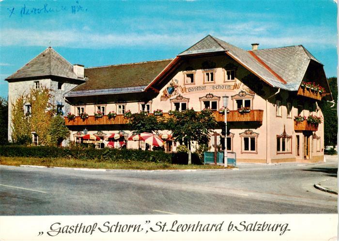 St Leonhard Salzburg Gasthof Schorn