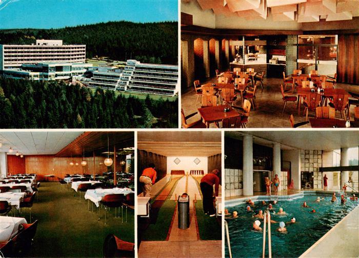 Clausthal-Zellerfeld Goslar Niedersachsen Erholungsheim Buntenbock Speiseraum Ha