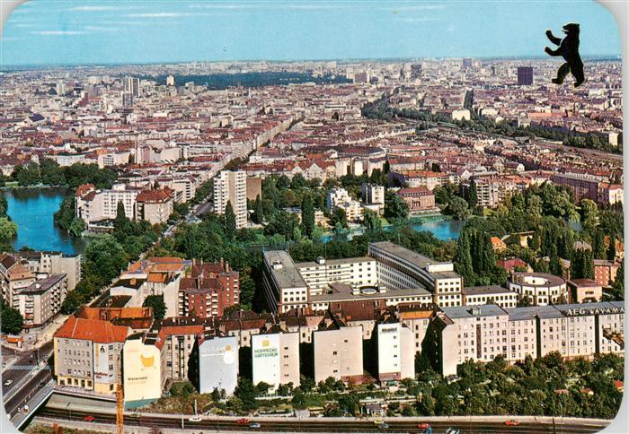 BERLIN  CITY Panorama Blick vom Funkturm