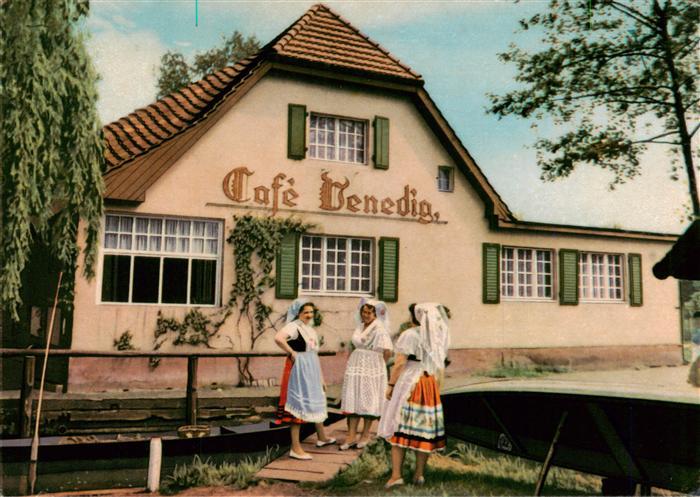 Luebbenau Spreewald Cafe Venedig Trachten