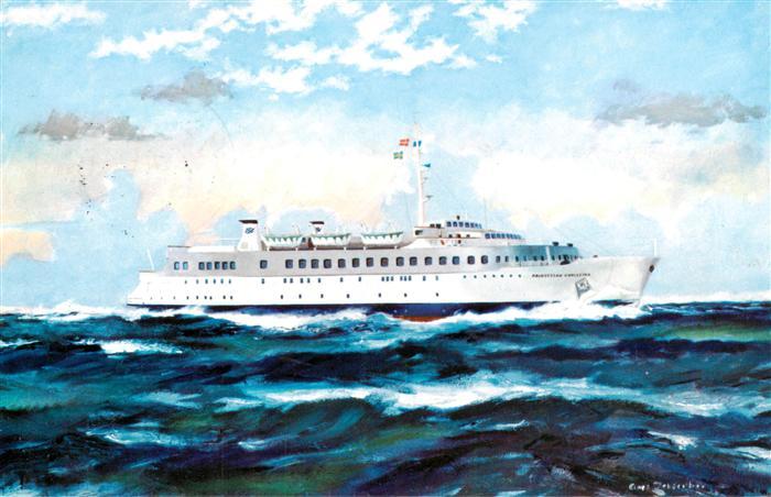 Dampfer Oceanliner M/s Prinsessan Christina