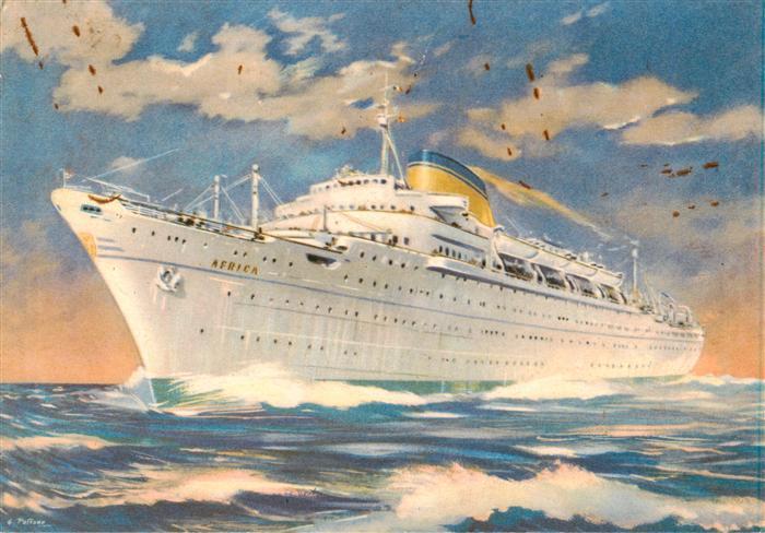 Dampfer Oceanliner M/V AFRICA