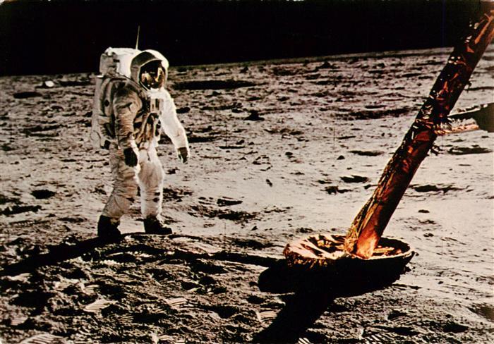 Raumfahrt Space Spatial Menschen auf dem Mond