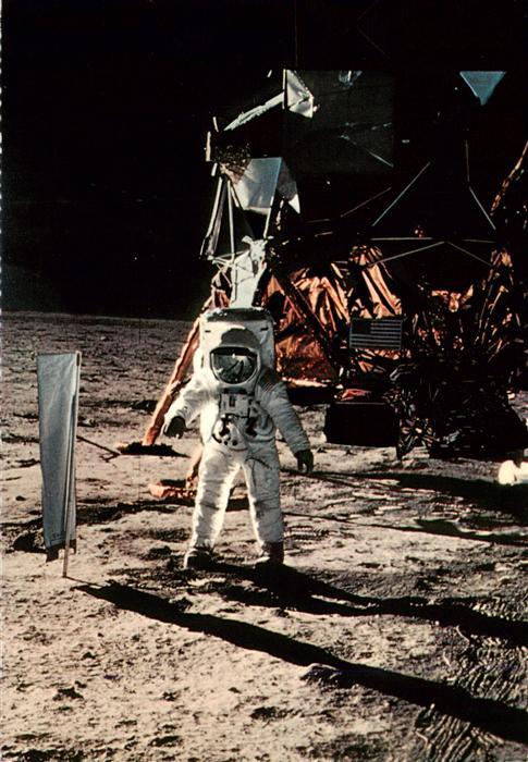 Raumfahrt Space Spatial Menschen auf dem Mond