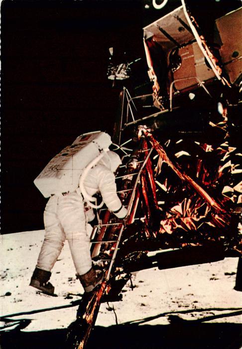 Raumfahrt Space Spatial Menschen auf dem Mond