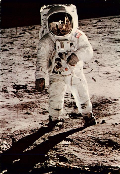 Raumfahrt Space Spatial Menschen auf dem Mond