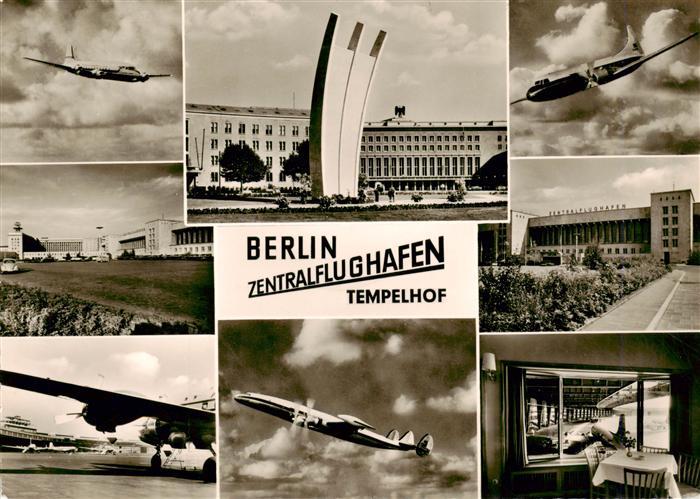 Flughafen Airport Aeroporto Berlin Tempelhof