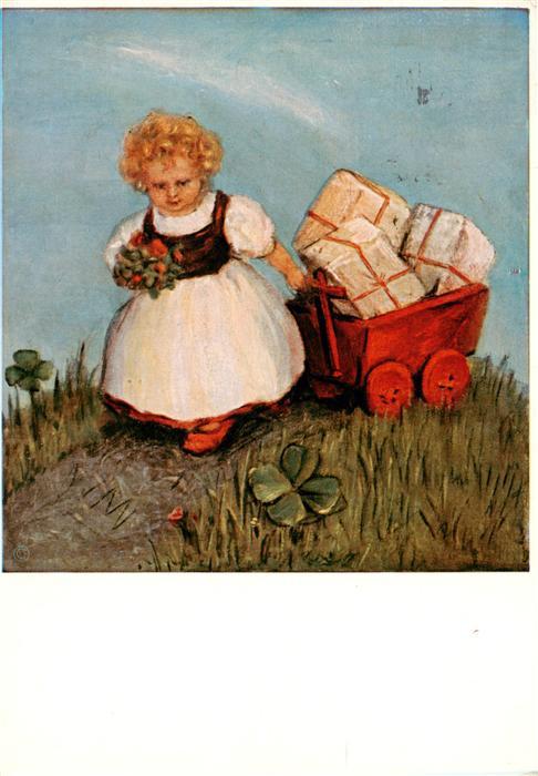 Spoetl Maria Kuenstlerkarte Nr. 355 Ich komm zu dir
