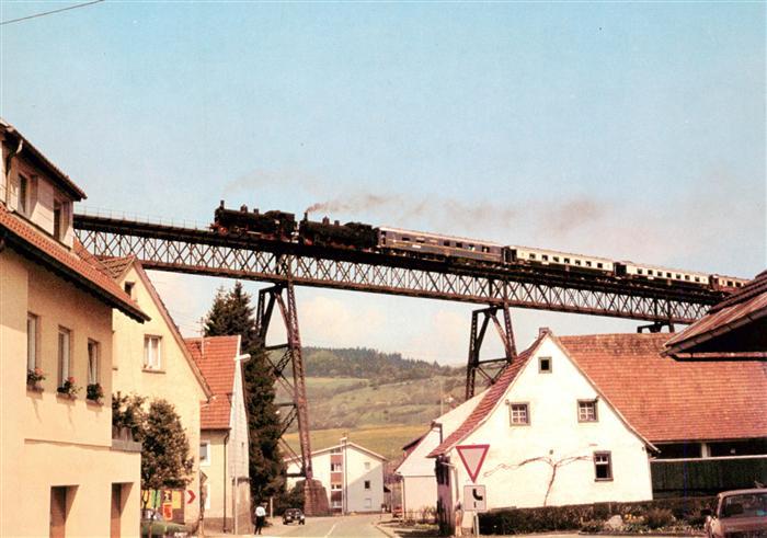 Eisenbahn Railway Chemin de Fer Wutachtal 93 1360 Epfenhofener Taluebergang