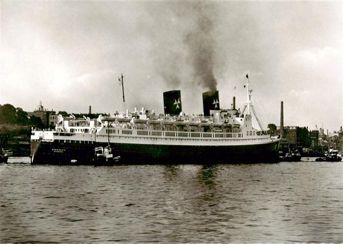 Dampfer Oceanliner Hanseatic