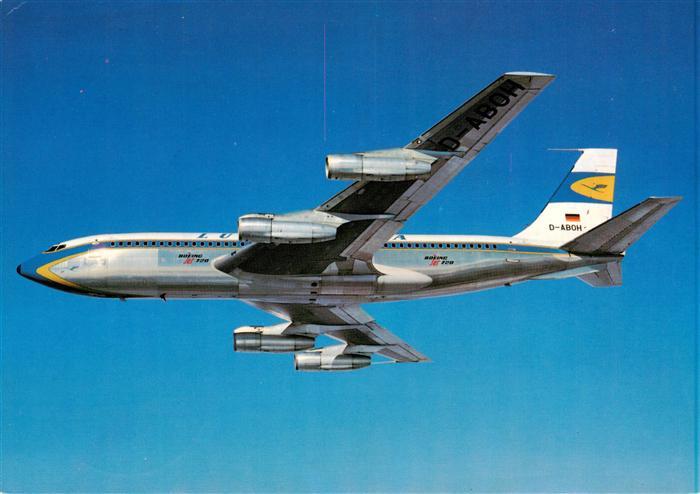 Flugzeuge Zivil Lufthansa Boeing Jet 720 B