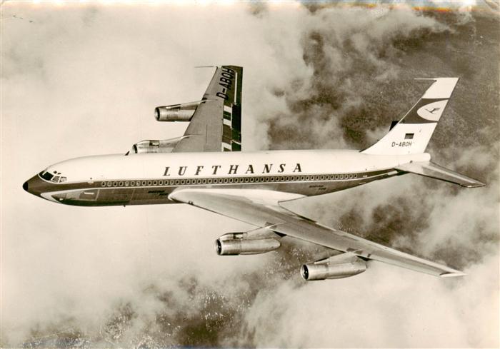 Flugzeuge Zivil Lufthansa Boeing Jet 720 B