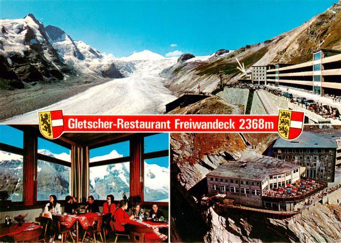 Gletscher Gletscher-Restourant Freiwandeck