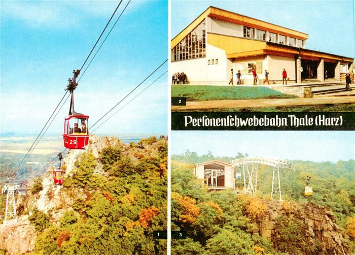 Seilbahn Cable-Car Telepherique Thale Harz Kr. Quedlinburg