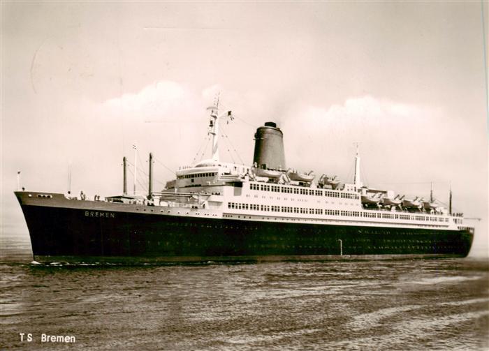 Dampfer Oceanliner TS Bremen